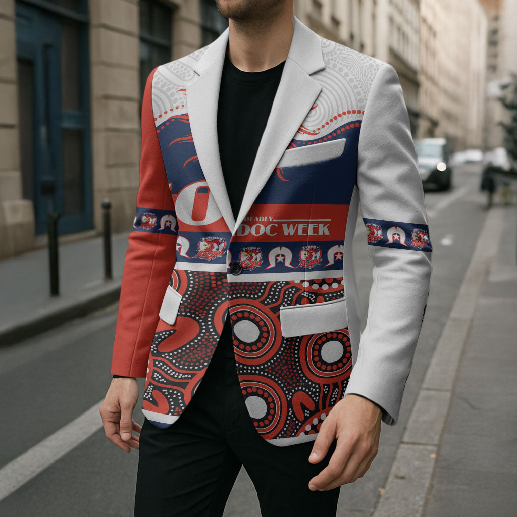 Roosters NAIDOC Week Personalised Blazer Aboriginal Torres Strait Islanders Vibe