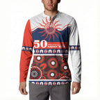 Roosters NAIDOC Week Personalised Button Sweatshirt Aboriginal Torres Strait Islanders Vibe