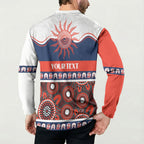 Roosters NAIDOC Week Personalised Button Sweatshirt Aboriginal Torres Strait Islanders Vibe