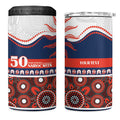 Roosters NAIDOC Week Personalised 4 in 1 Can Cooler Tumbler Aboriginal Torres Strait Islanders Vibe