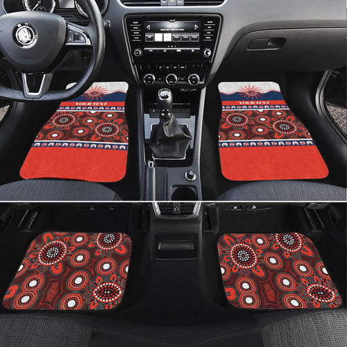 Roosters NAIDOC Week Personalised Car Mats Aboriginal Torres Strait Islanders Vibe