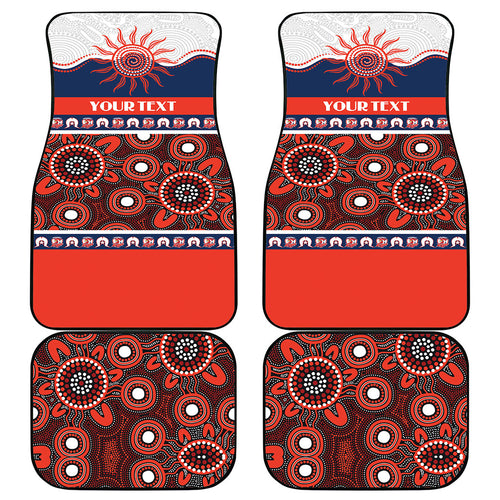 Roosters NAIDOC Week Personalised Car Mats Aboriginal Torres Strait Islanders Vibe