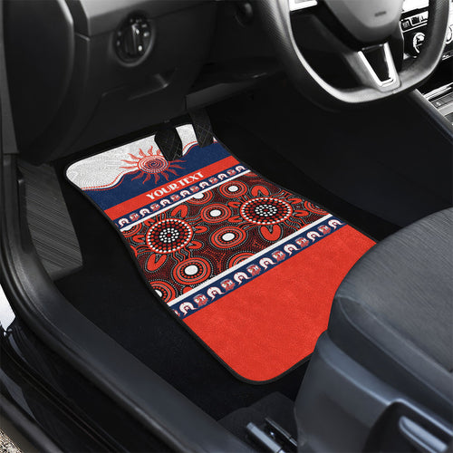 Roosters NAIDOC Week Personalised Car Mats Aboriginal Torres Strait Islanders Vibe