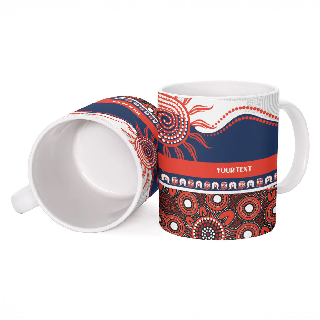 Roosters NAIDOC Week Personalised Ceramic Mug Aboriginal Torres Strait Islanders Vibe