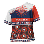 Roosters NAIDOC Week Personalised Cross Shoulder Shirt Aboriginal Torres Strait Islanders Vibe