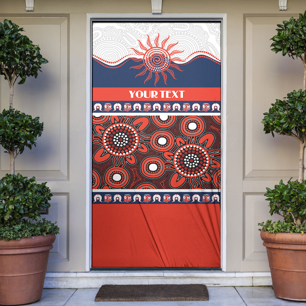 Roosters NAIDOC Week Personalised Door Cover Aboriginal Torres Strait Islanders Vibe