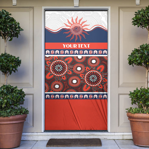 Roosters NAIDOC Week Personalised Door Cover Aboriginal Torres Strait Islanders Vibe
