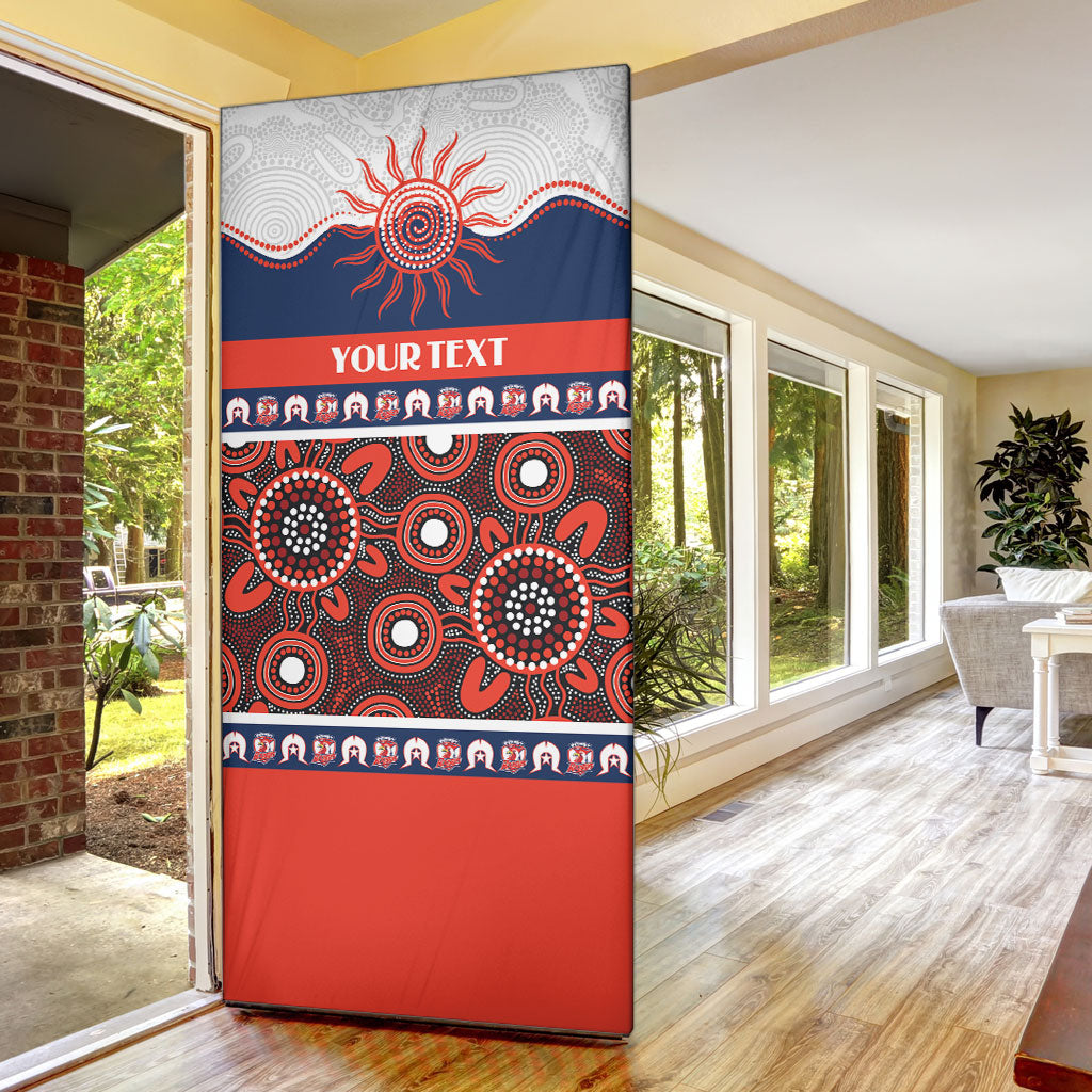 Roosters NAIDOC Week Personalised Door Cover Aboriginal Torres Strait Islanders Vibe