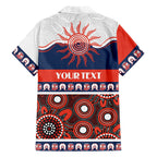 Roosters NAIDOC Week Personalised Family Matching Mermaid Dress and Hawaiian Shirt Aboriginal Torres Strait Islanders Vibe
