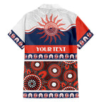 Roosters NAIDOC Week Personalised Family Matching Tank Maxi Dress and Hawaiian Shirt Aboriginal Torres Strait Islanders Vibe
