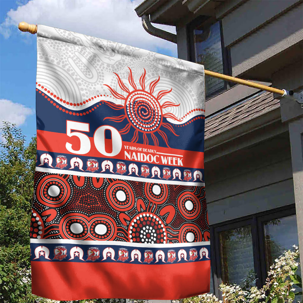 Roosters NAIDOC Week Garden Flag Aboriginal Torres Strait Islanders Vibe