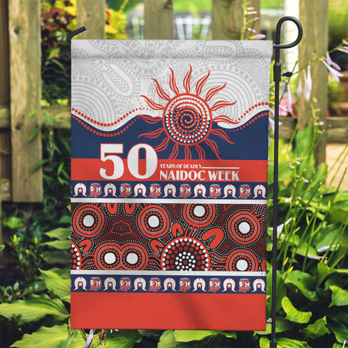 Roosters NAIDOC Week Garden Flag Aboriginal Torres Strait Islanders Vibe