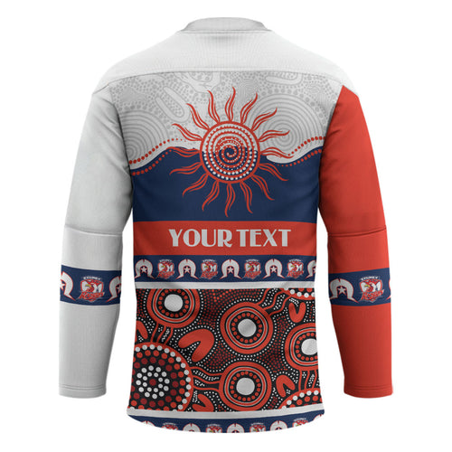 Roosters NAIDOC Week Personalised Hockey Jersey Aboriginal Torres Strait Islanders Vibe