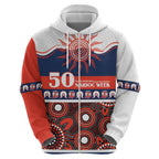 Roosters NAIDOC Week Personalised Hoodie Aboriginal Torres Strait Islanders Vibe