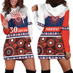 Roosters NAIDOC Week Personalised Hoodie Dress Aboriginal Torres Strait Islanders Vibe