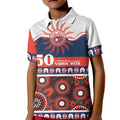 Roosters NAIDOC Week Personalised Kid Polo Shirt Aboriginal Torres Strait Islanders Vibe