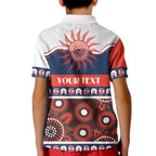 Roosters NAIDOC Week Personalised Kid Polo Shirt Aboriginal Torres Strait Islanders Vibe