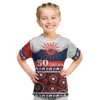 Roosters NAIDOC Week Personalised Kid T Shirt Aboriginal Torres Strait Islanders Vibe