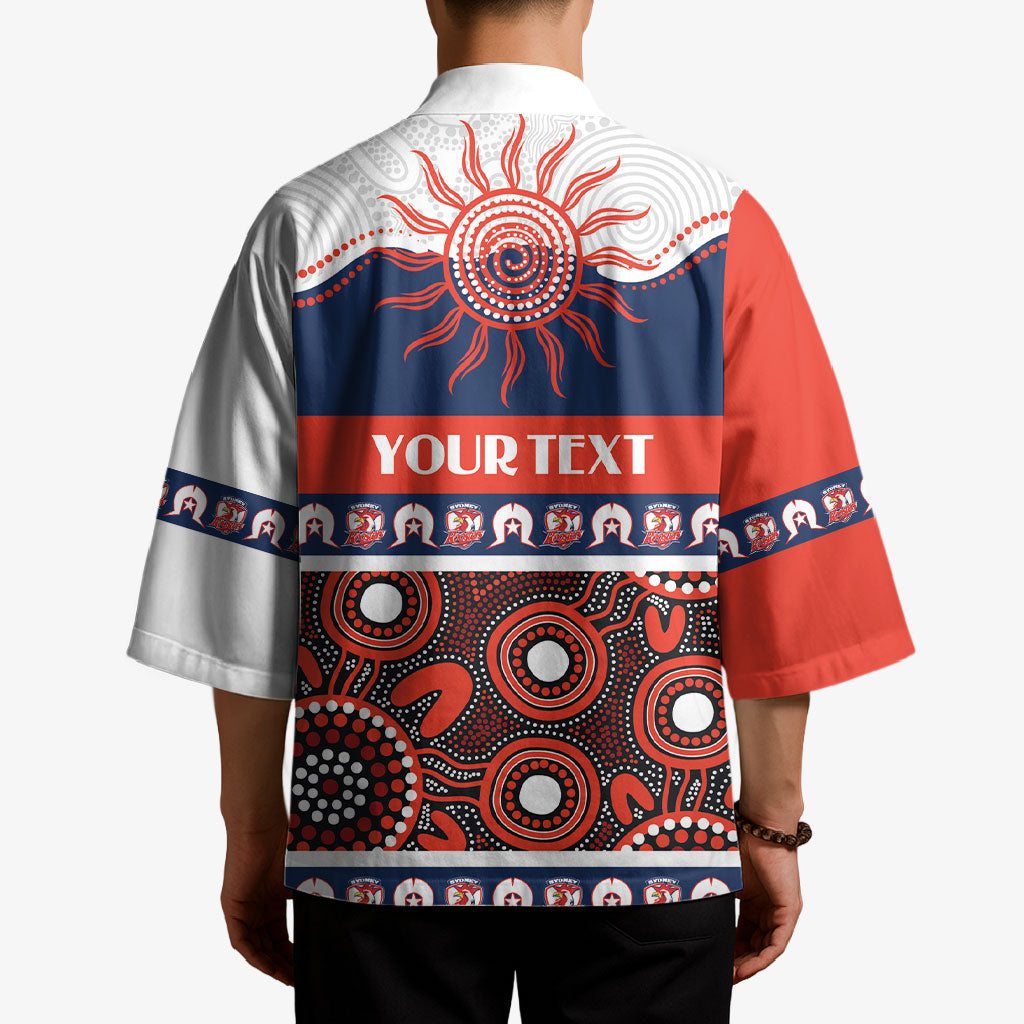 Roosters NAIDOC Week Personalised Kimono Aboriginal Torres Strait Islanders Vibe
