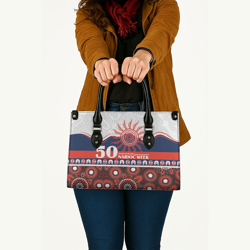 Roosters NAIDOC Week Leather Bag Aboriginal Torres Strait Islanders Vibe