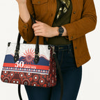 Roosters NAIDOC Week Leather Bag Aboriginal Torres Strait Islanders Vibe
