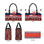 Roosters NAIDOC Week Leather Bag Aboriginal Torres Strait Islanders Vibe