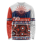 Roosters NAIDOC Week Personalised Long Sleeve Shirt Aboriginal Torres Strait Islanders Vibe