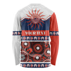 Roosters NAIDOC Week Personalised Long Sleeve Shirt Aboriginal Torres Strait Islanders Vibe