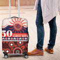 Roosters NAIDOC Week Luggage Cover Aboriginal Torres Strait Islanders Vibe