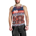 Roosters NAIDOC Week Personalised Men Tank Top Aboriginal Torres Strait Islanders Vibe