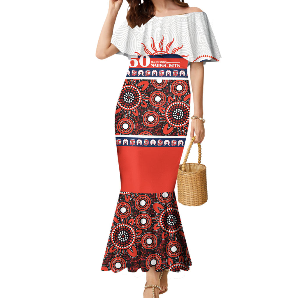 Roosters NAIDOC Week Personalised Mermaid Dress Aboriginal Torres Strait Islanders Vibe