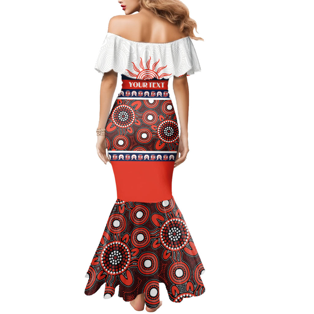 Roosters NAIDOC Week Personalised Mermaid Dress Aboriginal Torres Strait Islanders Vibe