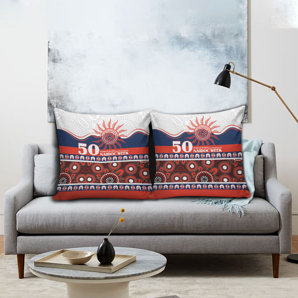 Roosters NAIDOC Week Pillow Cover Aboriginal Torres Strait Islanders Vibe