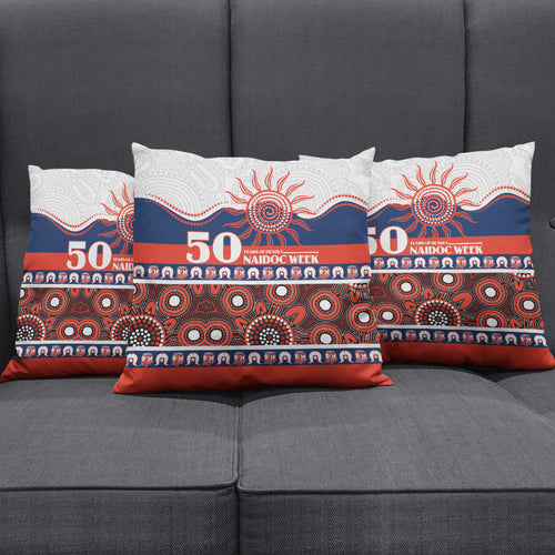 Roosters NAIDOC Week Pillow Cover Aboriginal Torres Strait Islanders Vibe