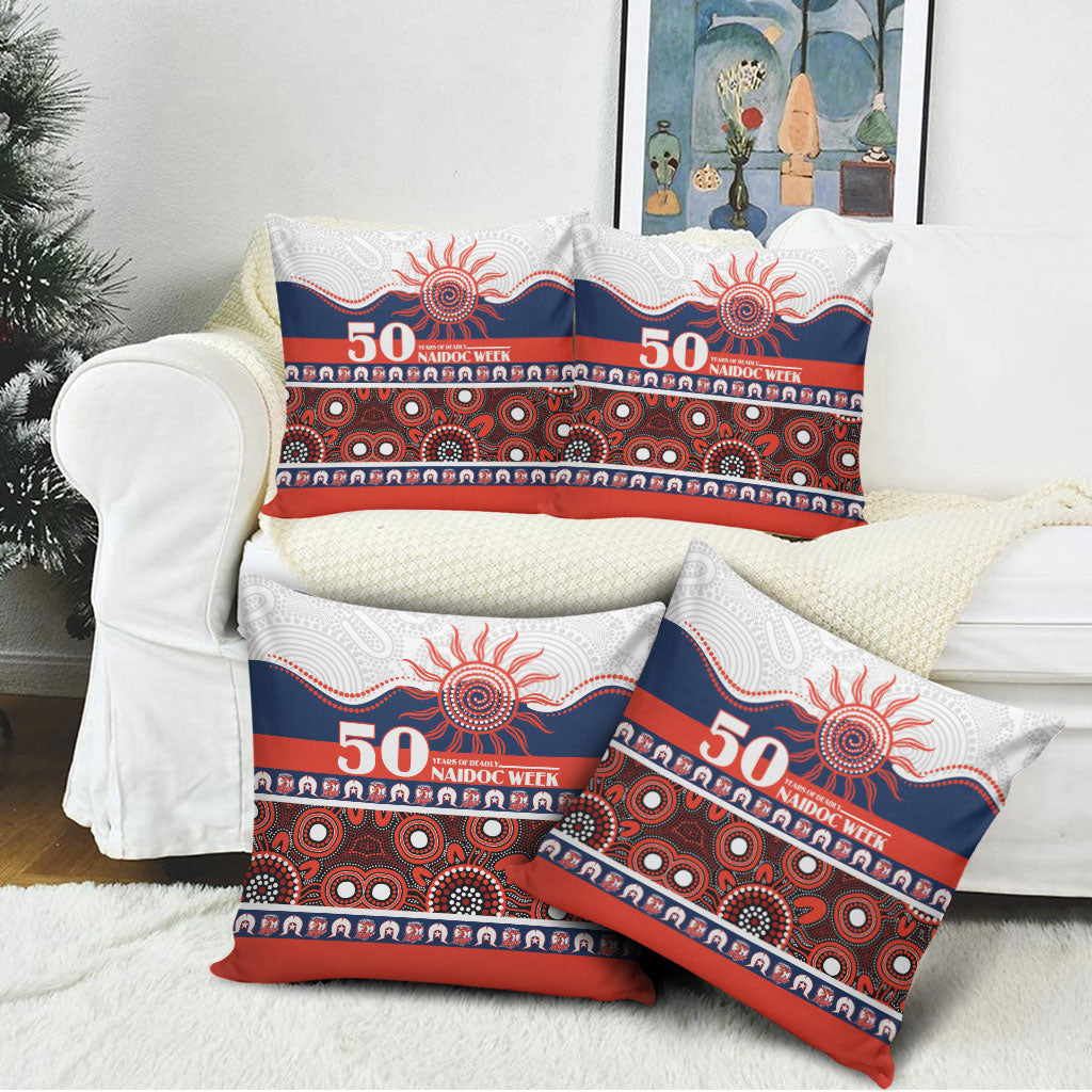 Roosters NAIDOC Week Pillow Cover Aboriginal Torres Strait Islanders Vibe