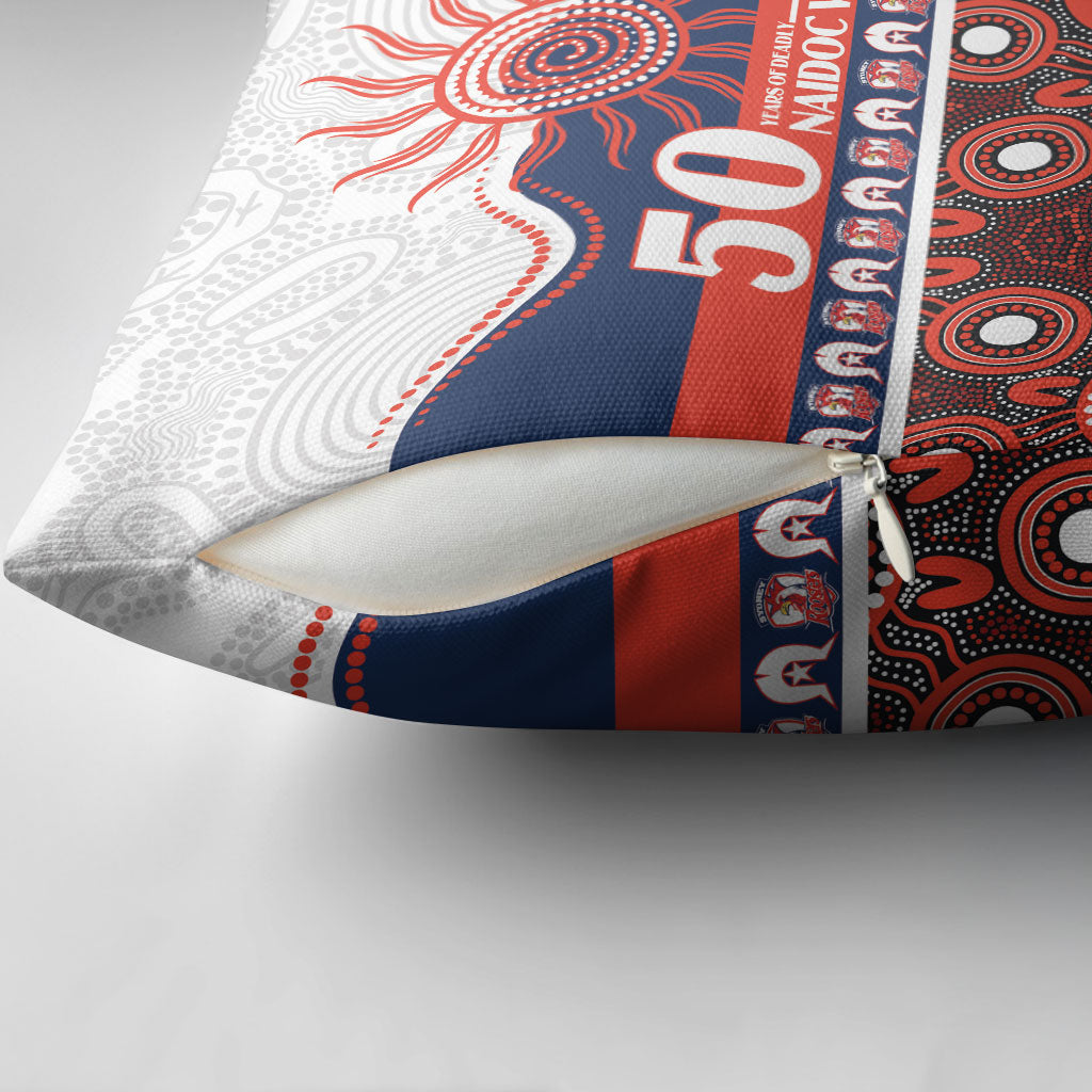 Roosters NAIDOC Week Pillow Cover Aboriginal Torres Strait Islanders Vibe