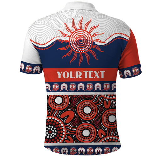 Roosters NAIDOC Week Personalised Polo Shirt Aboriginal Torres Strait Islanders Vibe