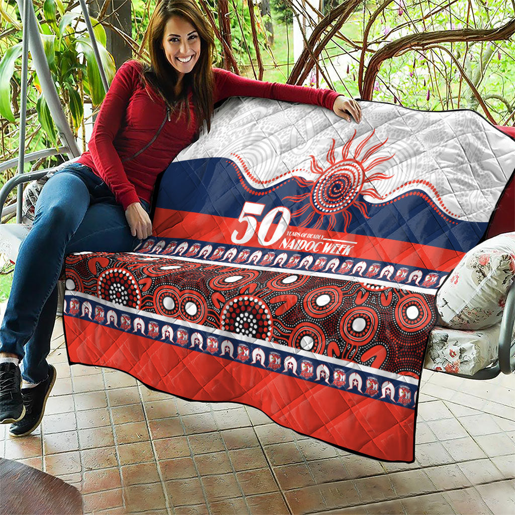 Roosters NAIDOC Week Quilt Aboriginal Torres Strait Islanders Vibe