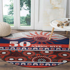 Roosters NAIDOC Week Round Carpet Aboriginal Torres Strait Islanders Vibe