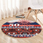 Roosters NAIDOC Week Round Carpet Aboriginal Torres Strait Islanders Vibe