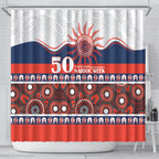 Roosters NAIDOC Week Shower Curtain Aboriginal Torres Strait Islanders Vibe