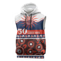 Roosters NAIDOC Week Personalised Sleeveless Hoodie Aboriginal Torres Strait Islanders Vibe