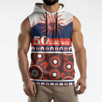 Roosters NAIDOC Week Personalised Sleeveless Hoodie Aboriginal Torres Strait Islanders Vibe