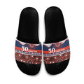 Roosters NAIDOC Week Slide Sandals Aboriginal Torres Strait Islanders Vibe