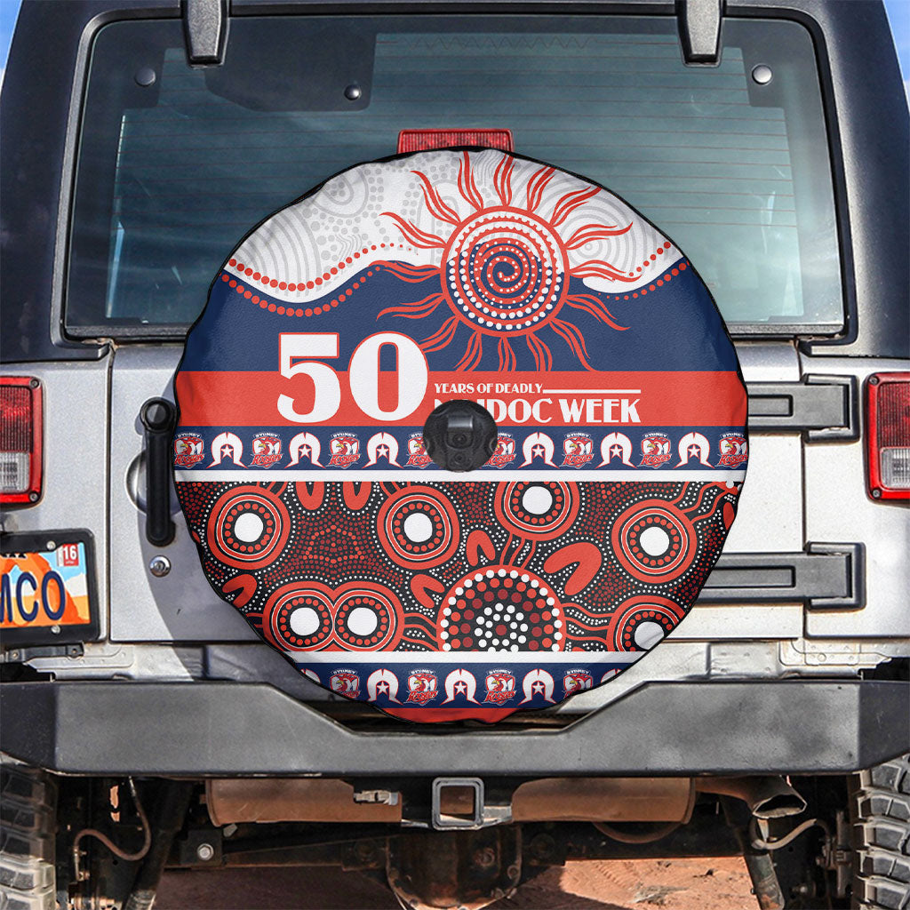Roosters NAIDOC Week Spare Tire Cover Aboriginal Torres Strait Islanders Vibe