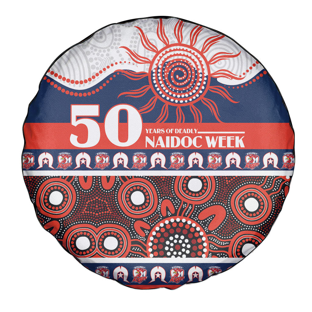 Roosters NAIDOC Week Spare Tire Cover Aboriginal Torres Strait Islanders Vibe