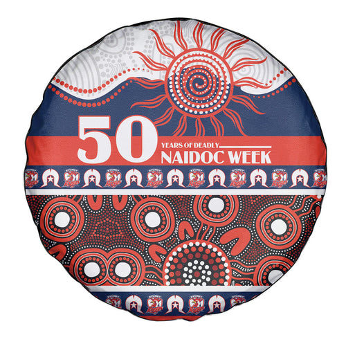 Roosters NAIDOC Week Spare Tire Cover Aboriginal Torres Strait Islanders Vibe