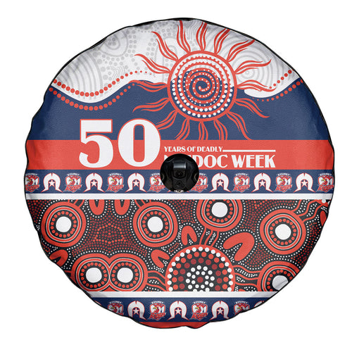 Roosters NAIDOC Week Spare Tire Cover Aboriginal Torres Strait Islanders Vibe