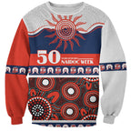Roosters NAIDOC Week Personalised Sweatshirt Aboriginal Torres Strait Islanders Vibe