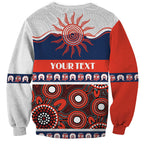 Roosters NAIDOC Week Personalised Sweatshirt Aboriginal Torres Strait Islanders Vibe